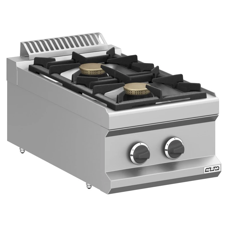 mobiliario-contract-cocina a gas 2 fuegos 2x55 kw sobremesa mfb74txs magistra plus 700